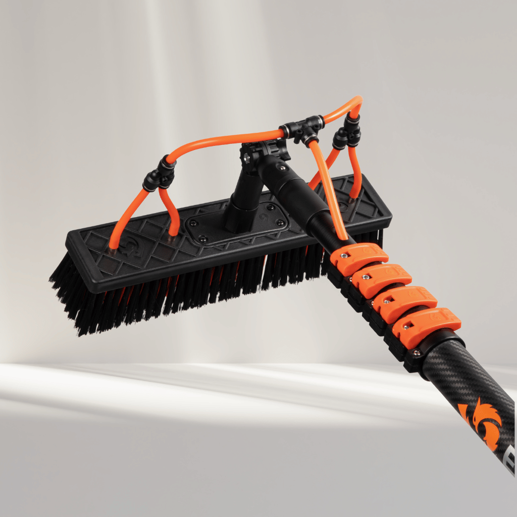 Teleskopstange Carbonfaser 3K Supreme + Solarpanel-Bundle