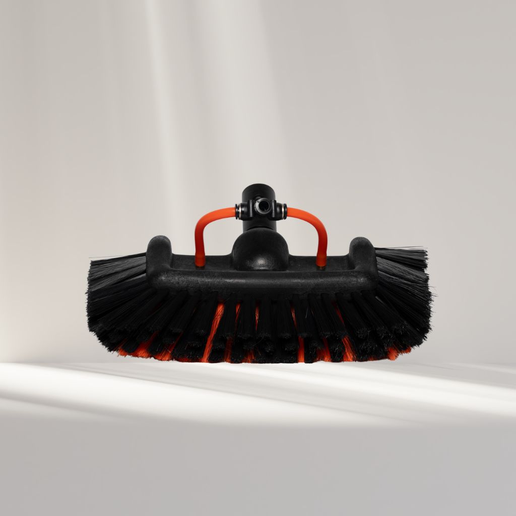 Teleskopstange aus Carbonfaser (Premium) + Bürstenset