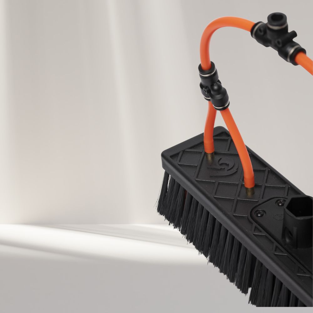 T-Stück für Kupplung einsetzen