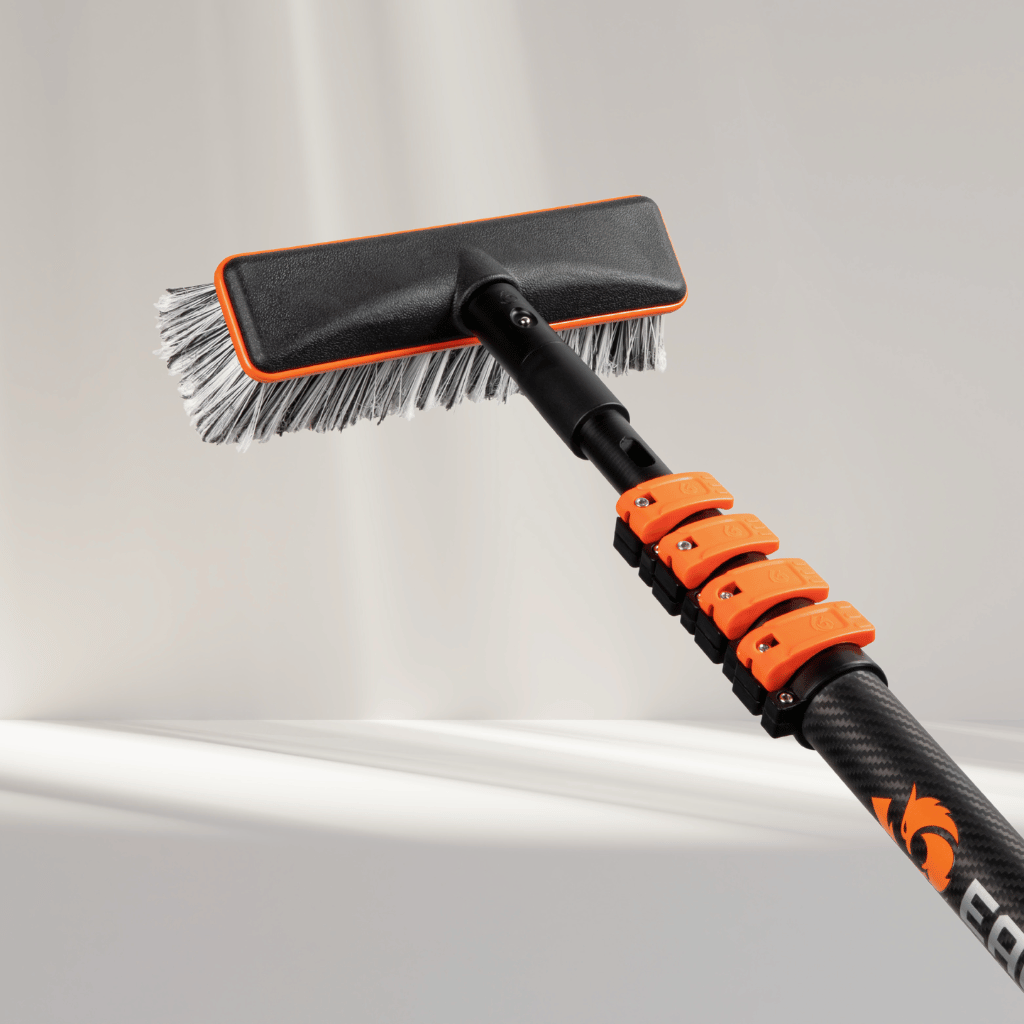 Teleskopstange Carbonfaser 3K Supreme + Bürstenset