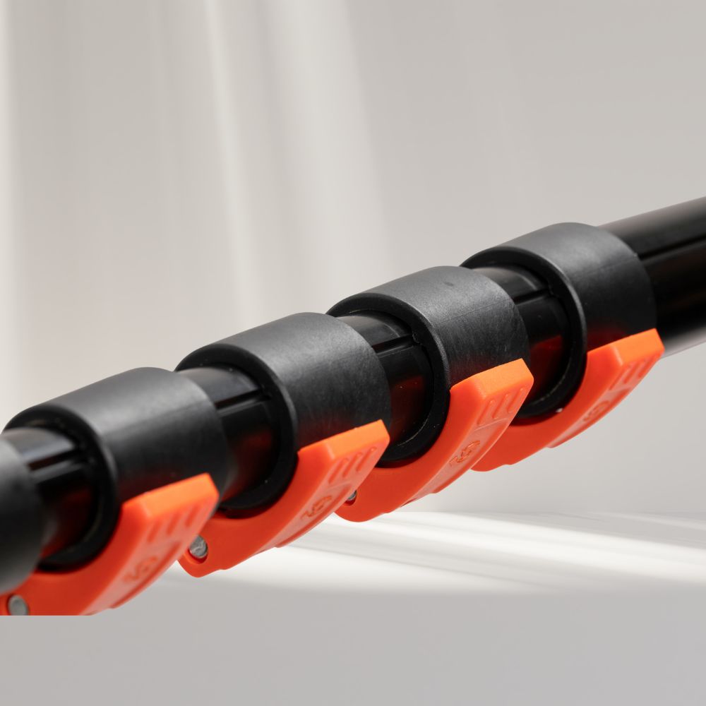 Telescoopsteel Aluminium Supreme + Bundel Glas en Zonnepanelen Vlekkenvrij