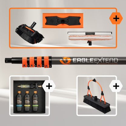 Teleskopstange Carbon Fiber Supreme + Bundle Glas - Holzbearbeitung - Solarpaneele