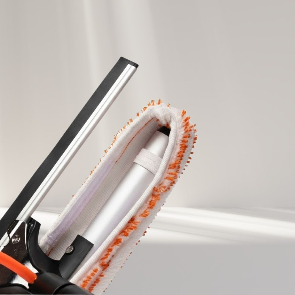 Telescoopsteel Aluminium Supreme + Bundel  Glas en Zonnepanelen Vlekkenvrij