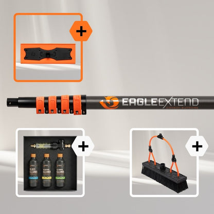 Teleskopstange Carbon Fiber Supreme + Solarpanel-Bundle