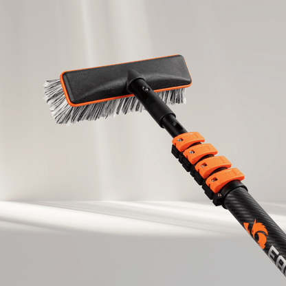 Teleskopstange Carbonfaser 3K Supreme + Bürstenset