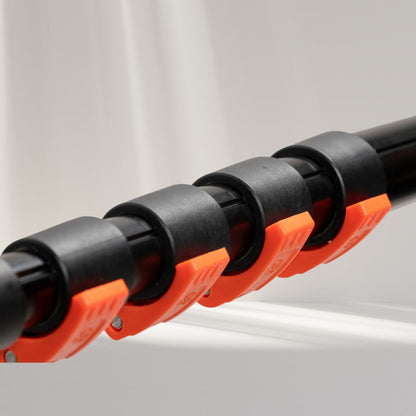 Teleskopstange Aluminium Supreme inkl. HexaLock Waschbürste