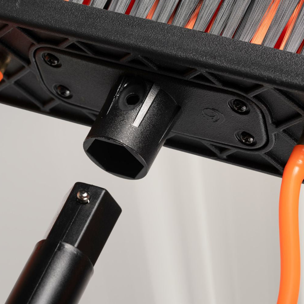 Teleskopstange 3K Full Carbon Supreme inkl. HexaLock Waschbürste