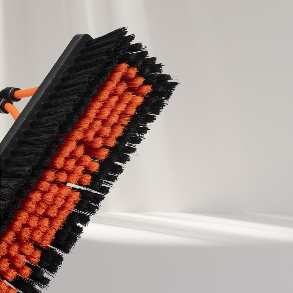 Telescoopsteel aluminium supreme + Bundel Borstels