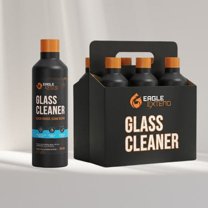 6er-Pack: Glasreiniger – Kristallklares Ergebnis